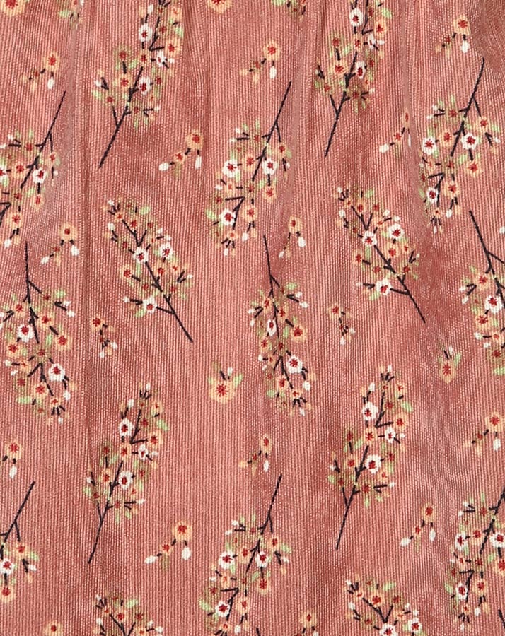 Hemd-Kleid TWIGS aus Cord in dusty rose