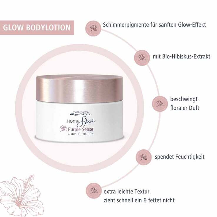 Home Spa Purple Sense Glow Bodylotion, 250 ml