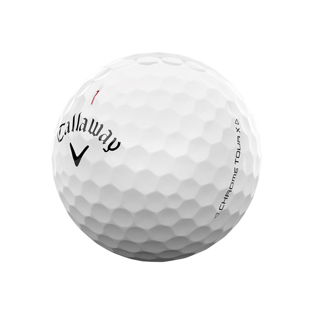 Chrome Tour X Golfball Hvit