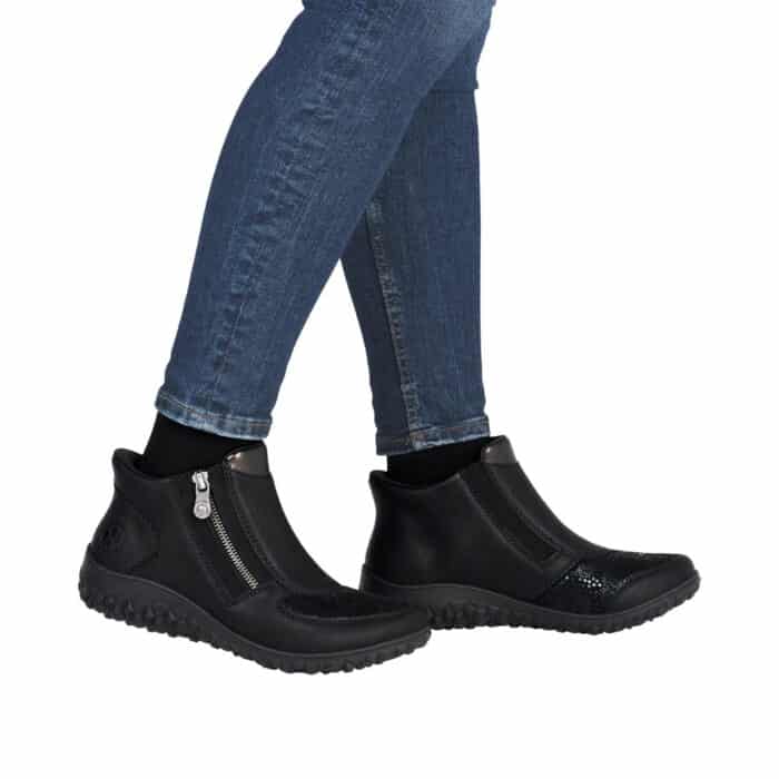 Rieker Ready 2 Go Støvle Dame 59558-00