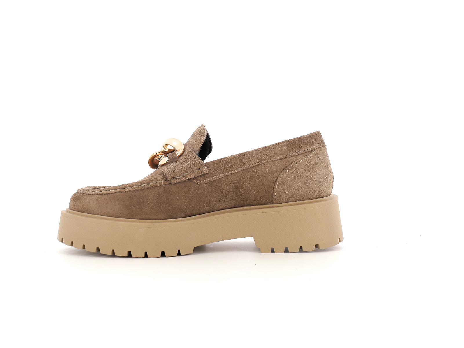 Elue par nous-MICIME Nubuck Velours Beige