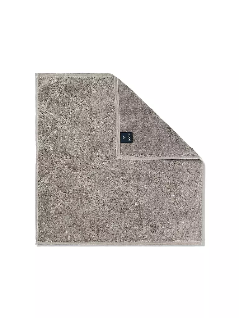 JOOP Küchenhandtuch 50x50cm Graphit camel