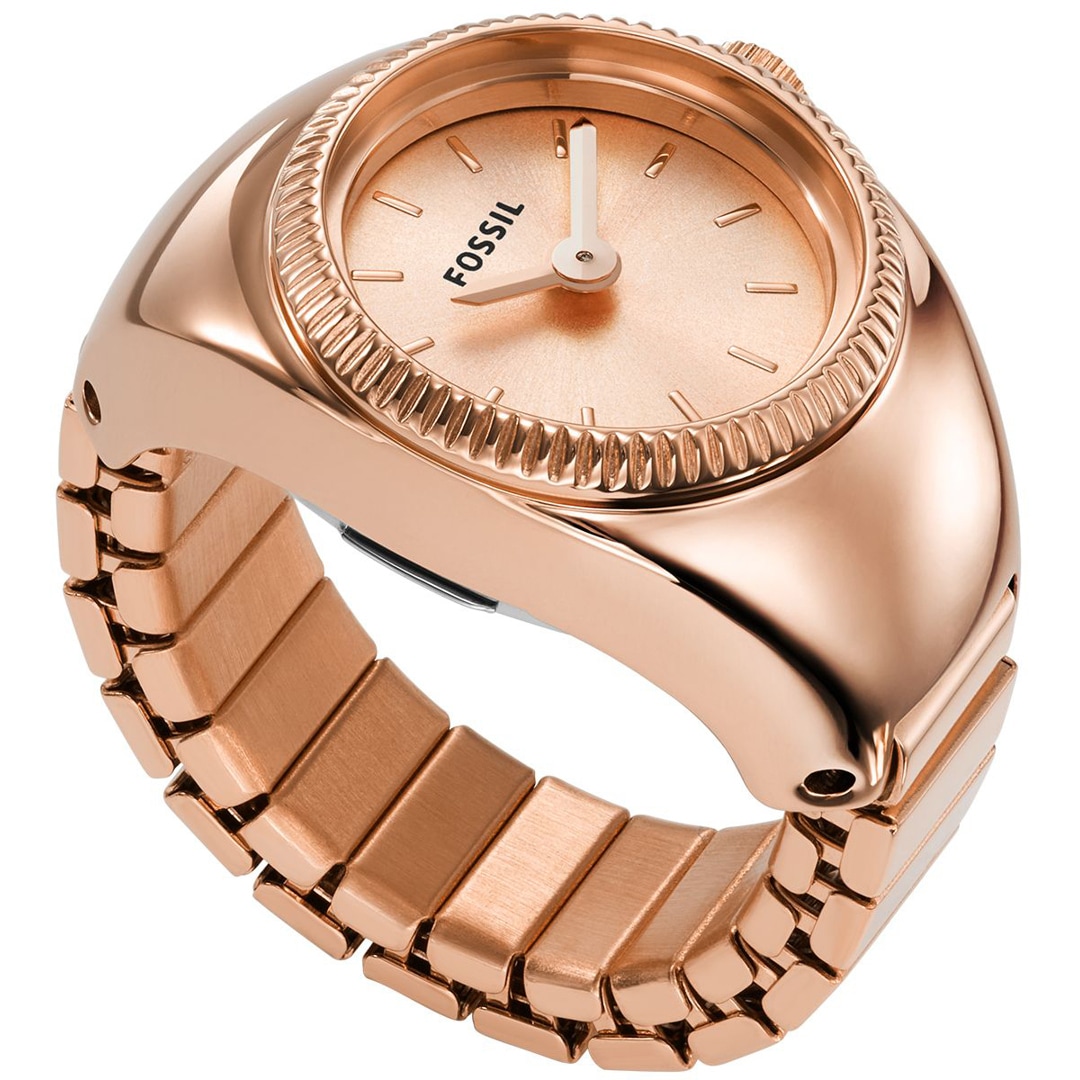 Fossil Uhrenring Rosé