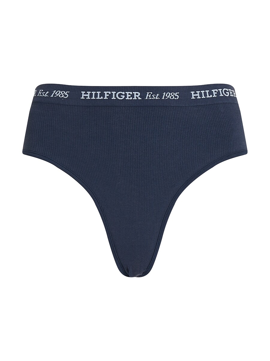 TOMMY HILFIGER<br>Cuecas de algodão de cintura alta Nova York