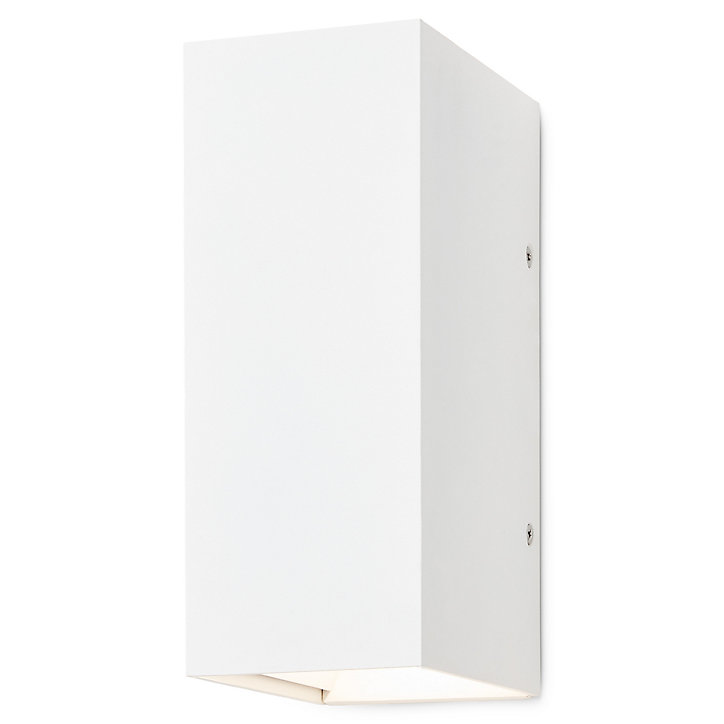 Applique murale extérieure LED Blooma Edna rectangle blanc IP44