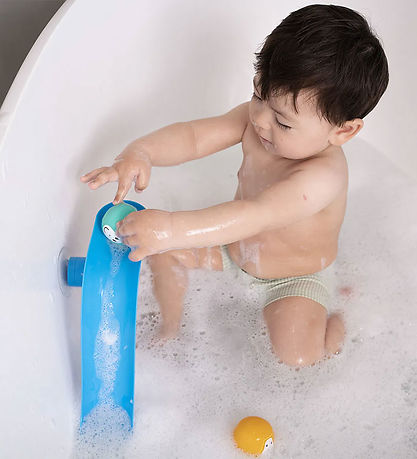 Matchstick Monkey Badespielzeug - Wasserbahn - Blau