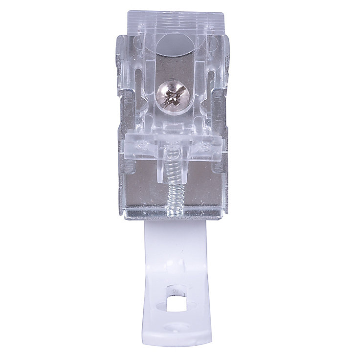 Support pour rail simple Thira GoodHome blanc