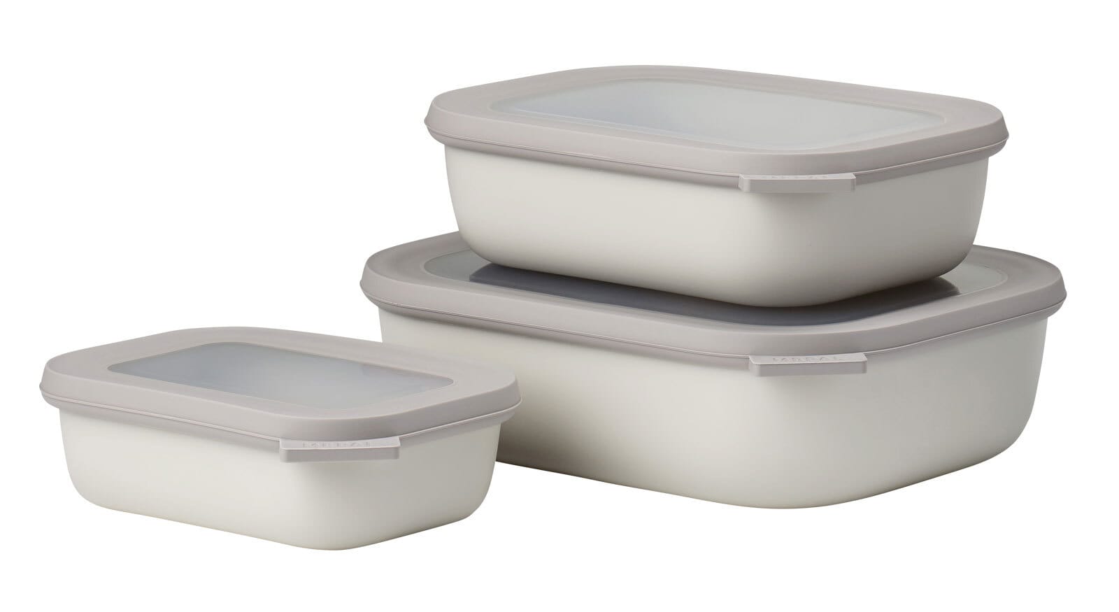 MEPAL Frischhaltedose CIRQULA 3er Set nordic white
