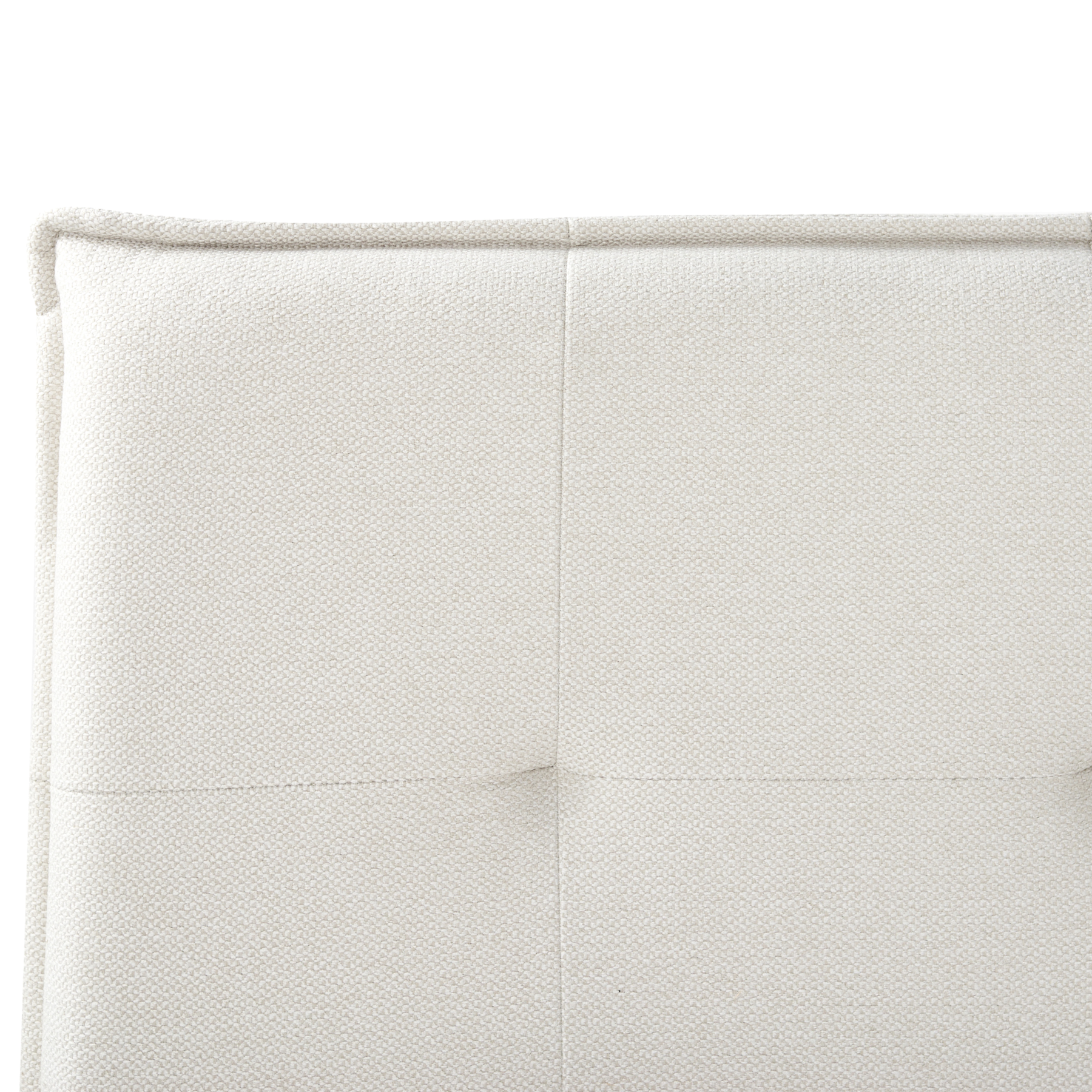 Beliani-LESTRE-Tweepersoonsbed-Gebroken wit-160 x 200 cm-Linnen