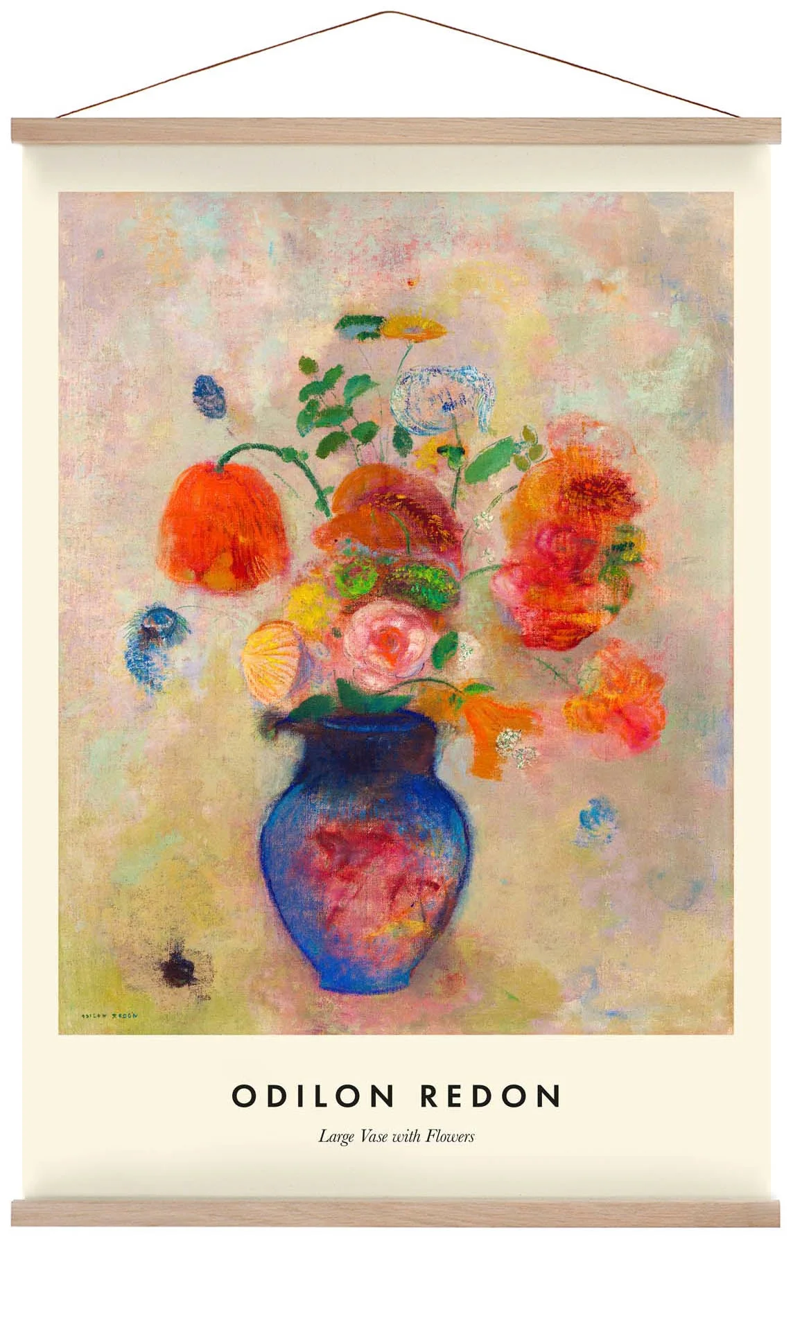 Große Vase mit Blumen von Odilon Redon