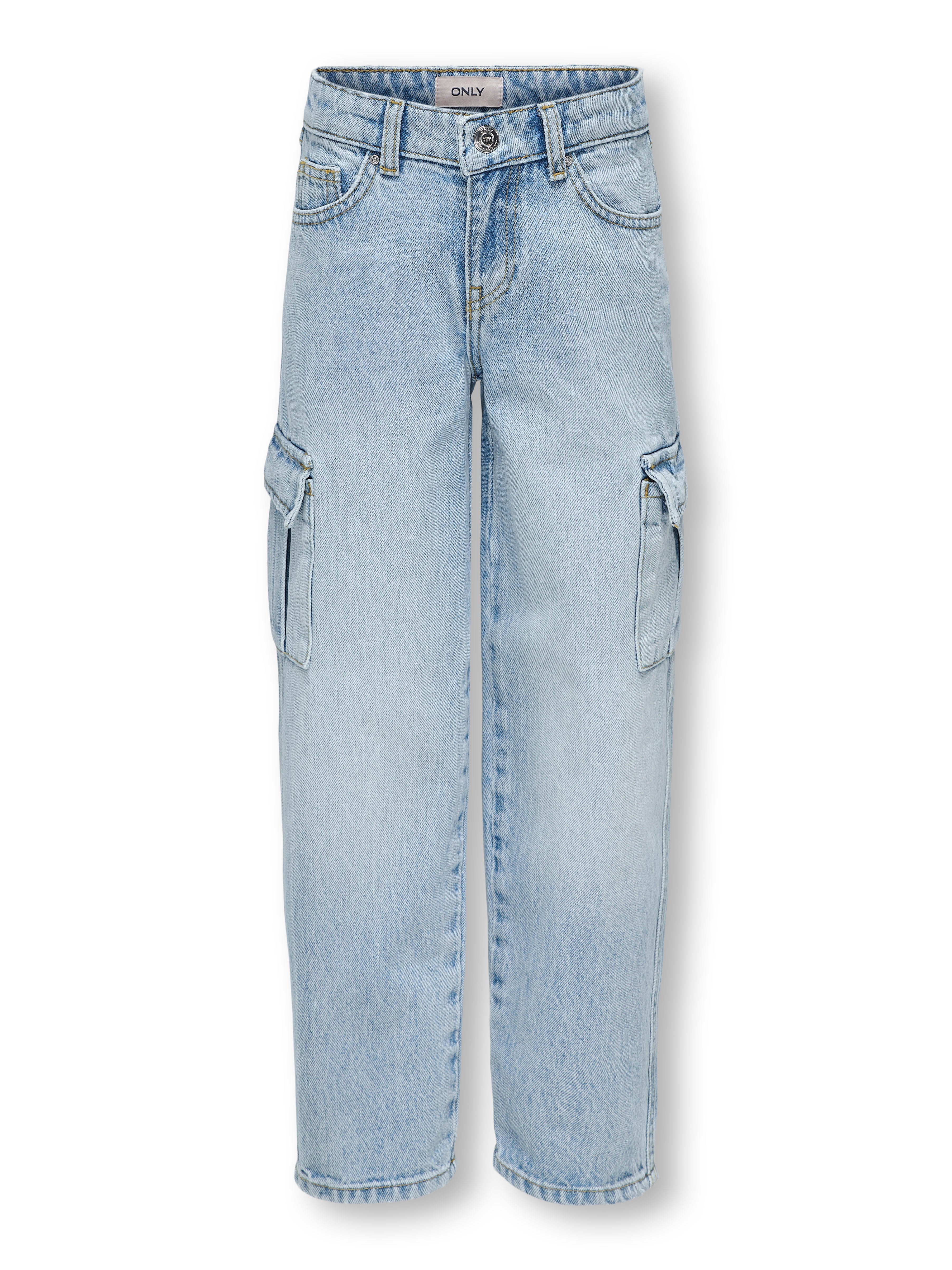 KOGHARMONY Weiter Beinschnitt Jeans Light Blue Denim