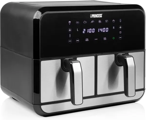 Princess 182074, Varmluftsteger, 8 L, 2 kg, 200 °C, 6 person(er), Kina