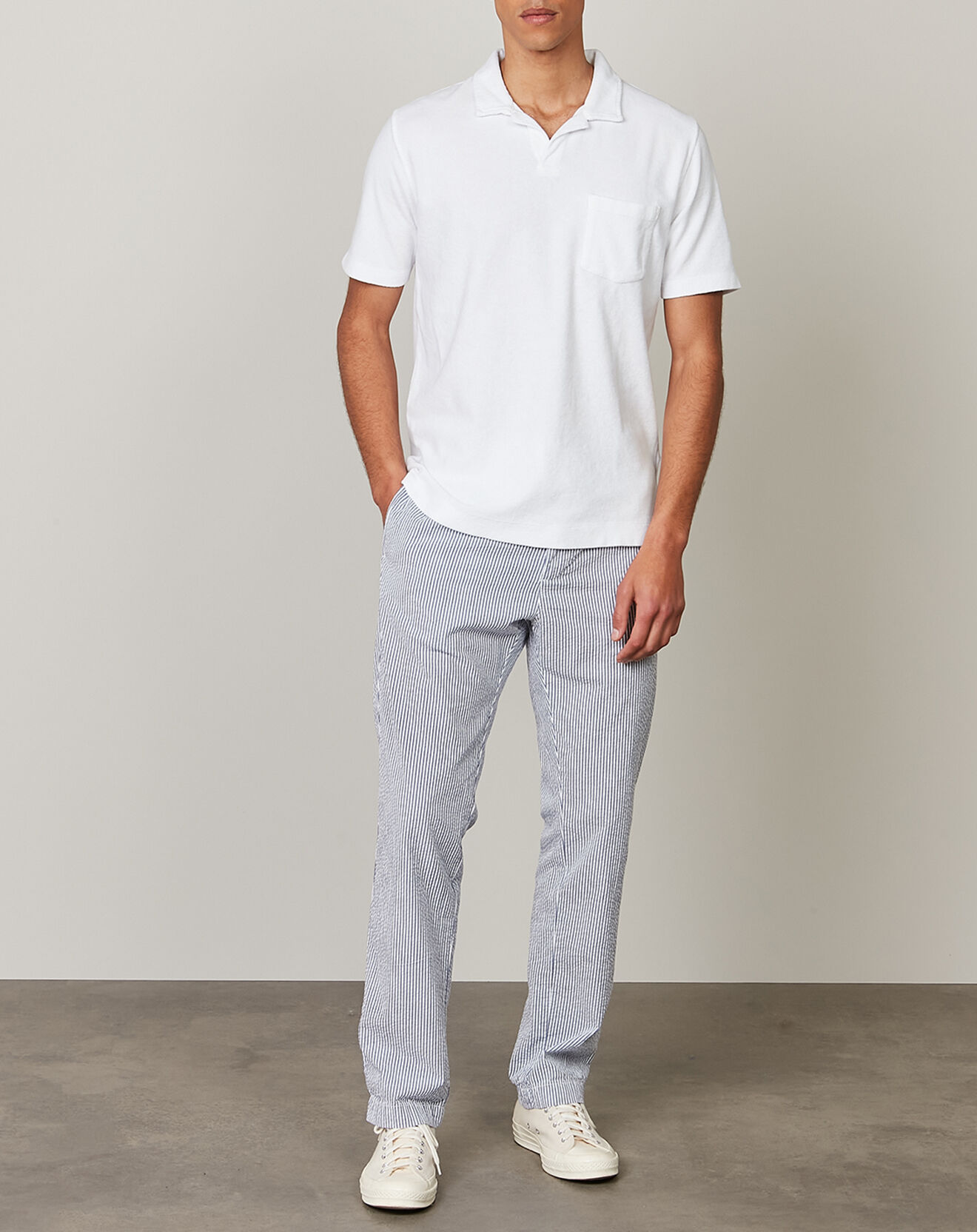 Hartford Polo en éponge blanc