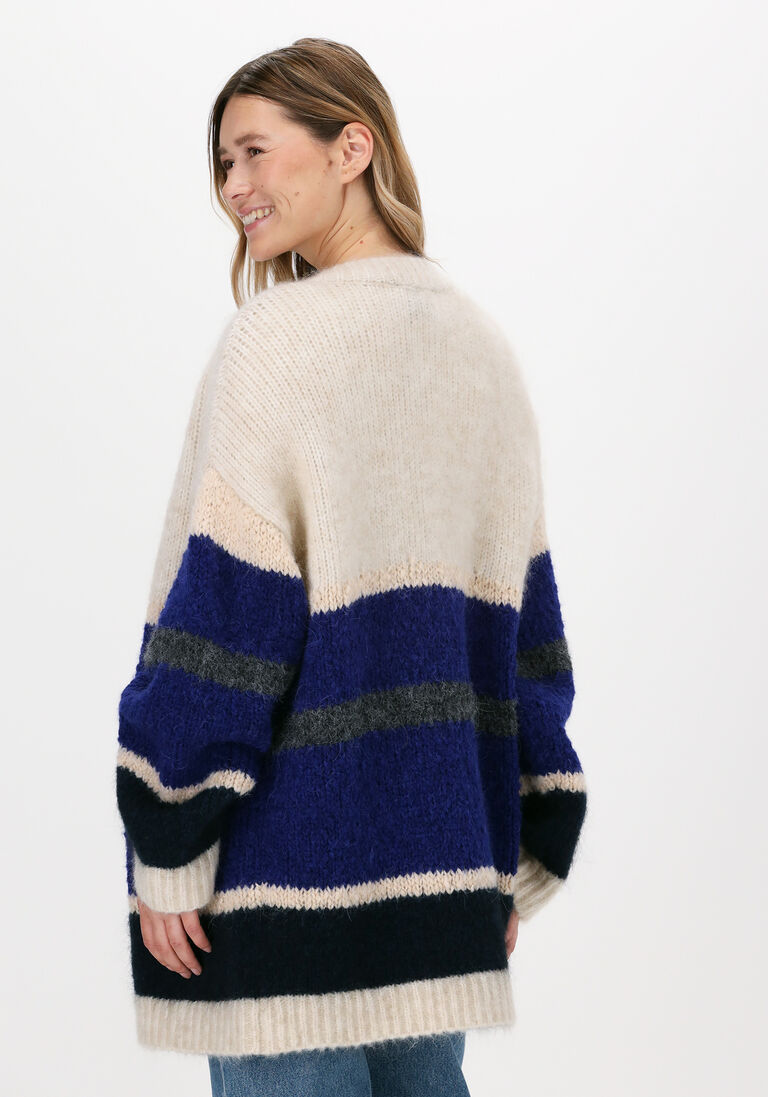 JUST FEMALE gebroken wit just female vest sagga cardigan