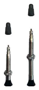 Paire de Valves Tubeless Vittoria Singleway Presta Argent