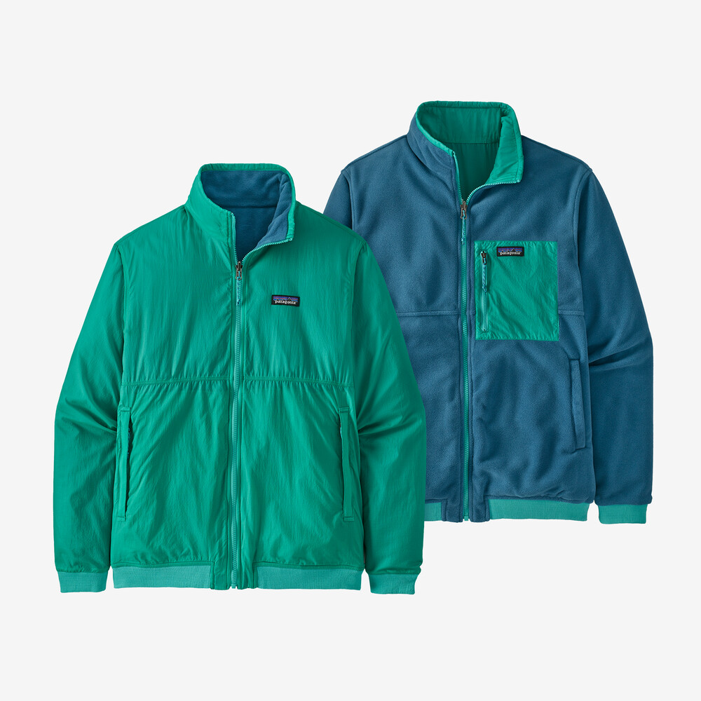 Wendbare Herren-Mikrofaserjacke