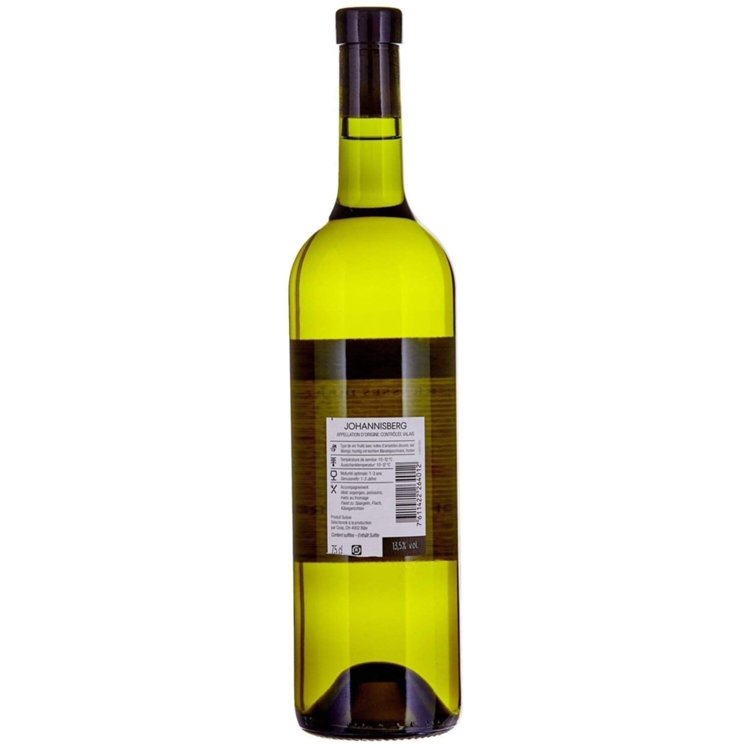 Valais AOC Johannisberg Terrasses du Rhône Bibacchus -75cl