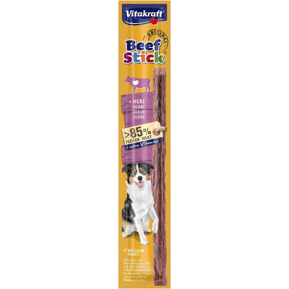 Vitakraft Beef-Stick, Hjerte - 1 stk.