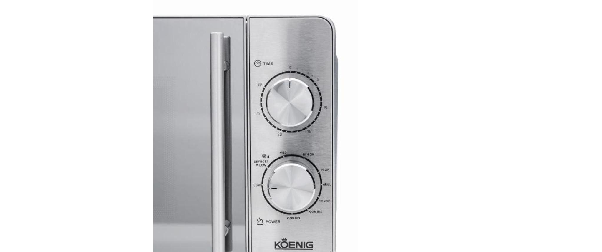 Mikrowelle Classic Silber<br>700 W Mikrowelle