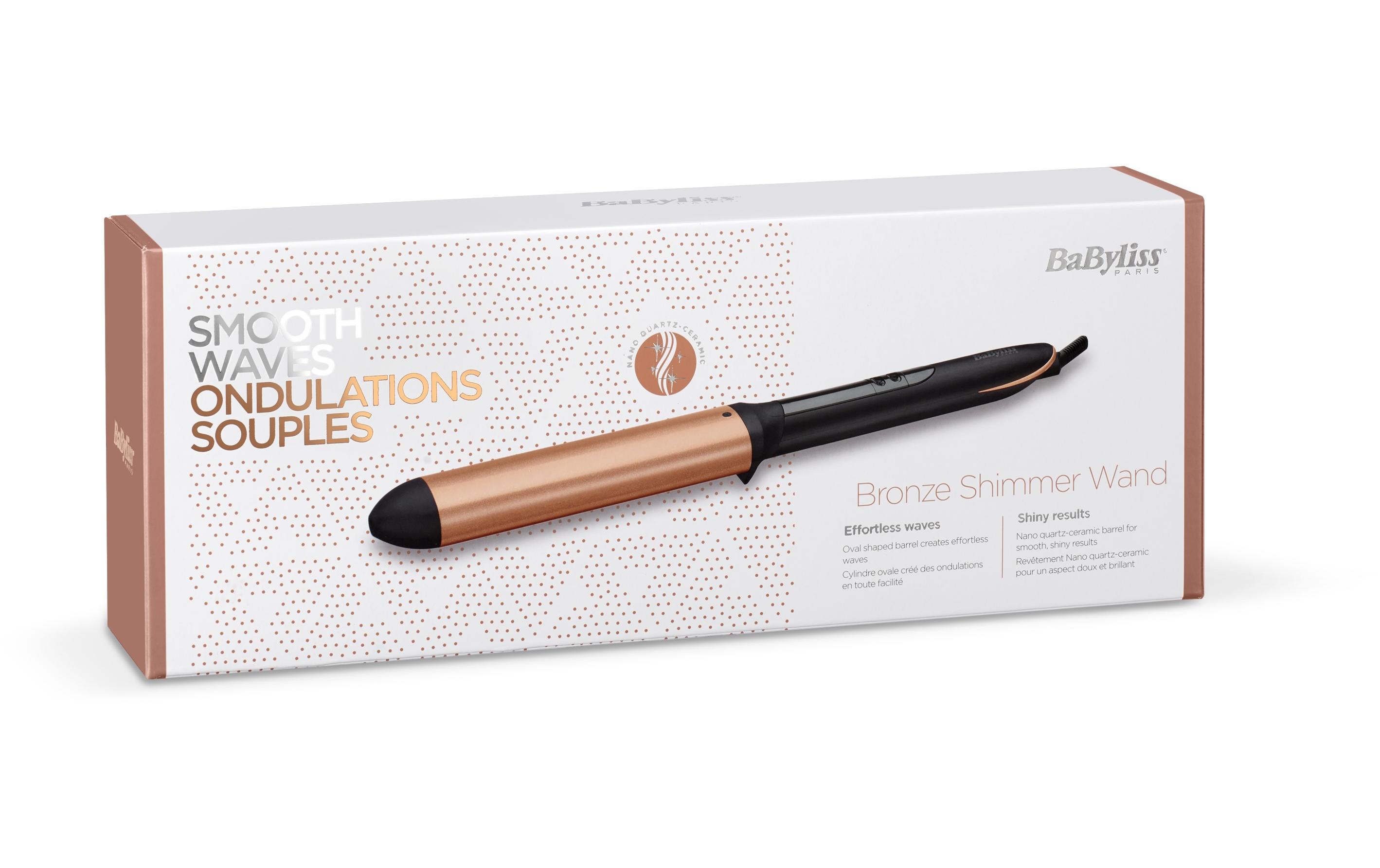 Lockenstab Oval Bronze Shimmer Ø 32 mmOndulierstab