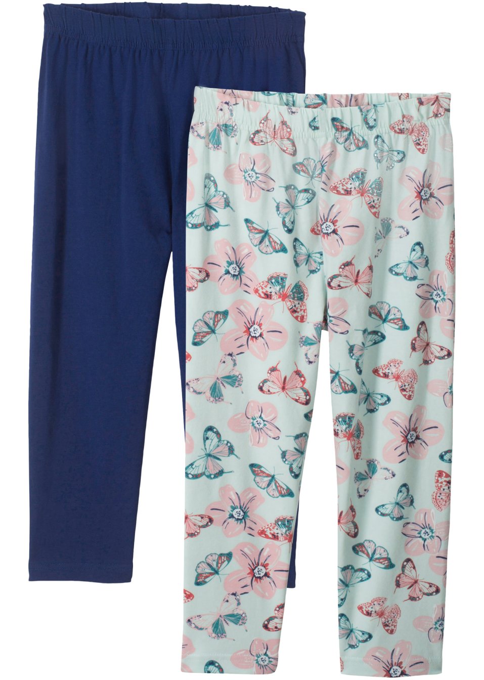 Lot de 2 leggings 3/4 fille