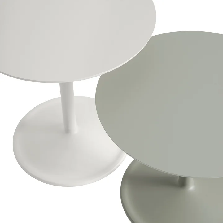 Muuto - Soft Beistelltisch, Ø 41 cm, H 40 cm, grau