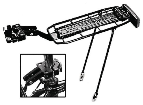 Porte-bagages avec suspension Pletscher Quick rack