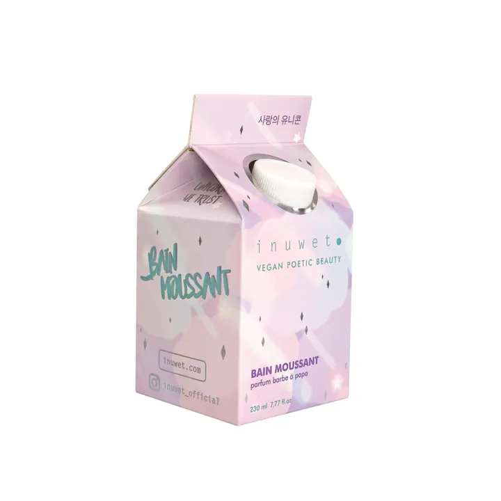 Inuwet Bain moussant Barbe à papa - 230 ml
