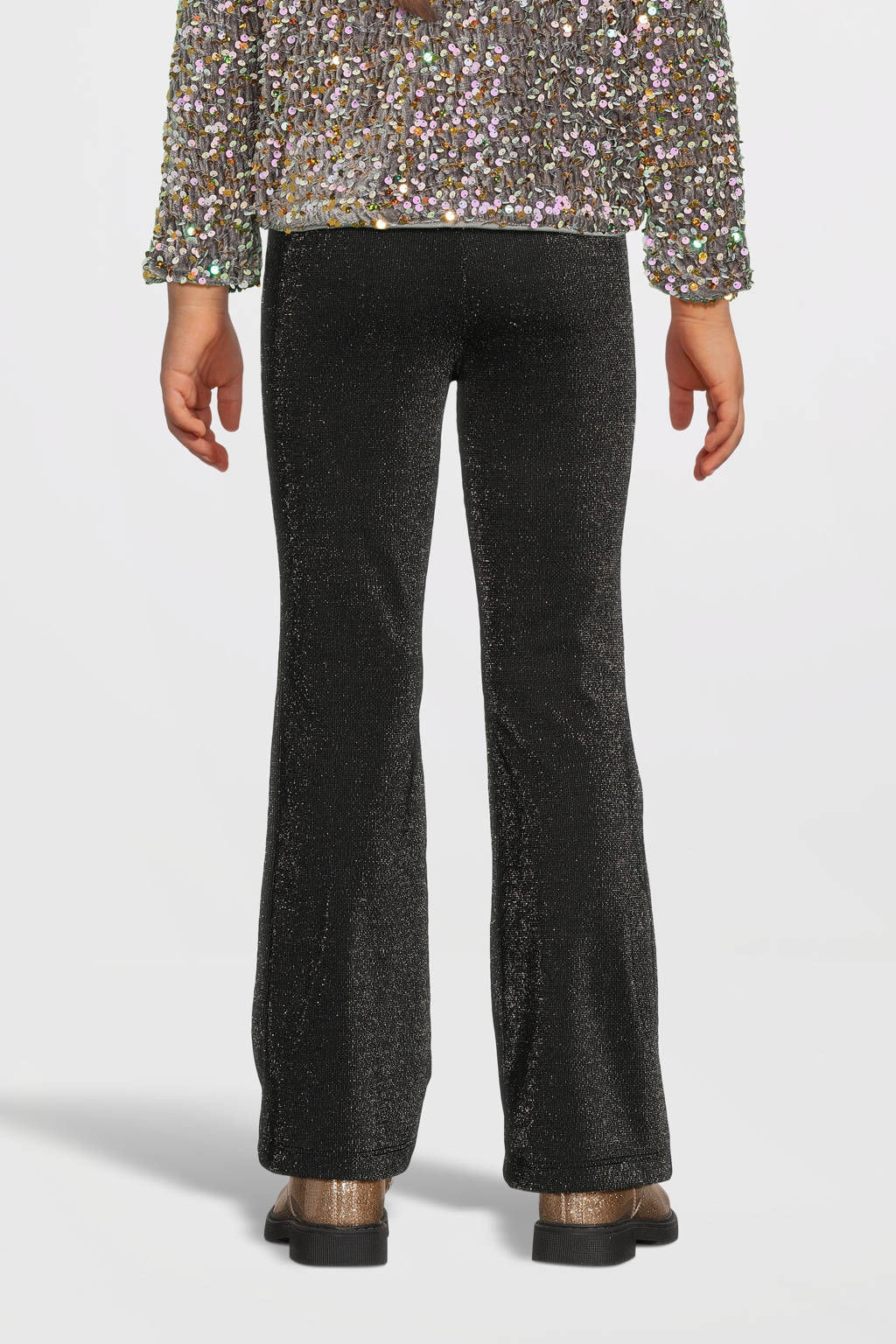 NAME IT bootcut broek NKFROISIN zwart