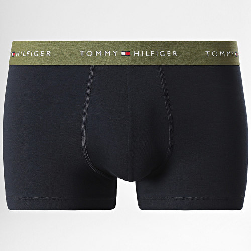 Boxer Lot De 3 Boxers Signature Essentials 2763 Bleu Marine