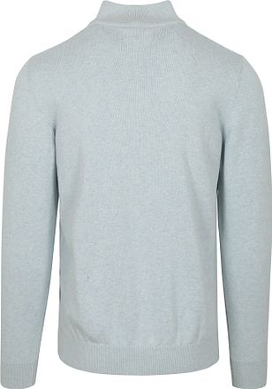 Barbour Half Zip Trui Lichtblauw MKN1074-BU61 kopen