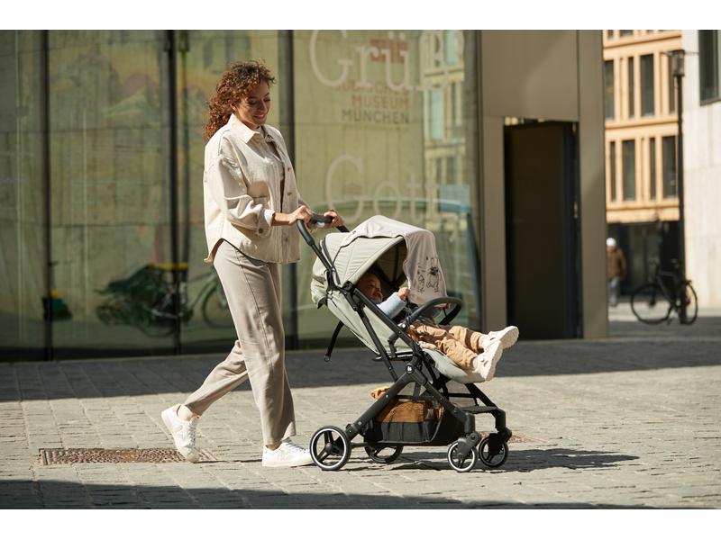 Hauck Buggy Travel N Care Plus Cork Kompakter Kinderwagen mit falt- und tragbarem Buggy