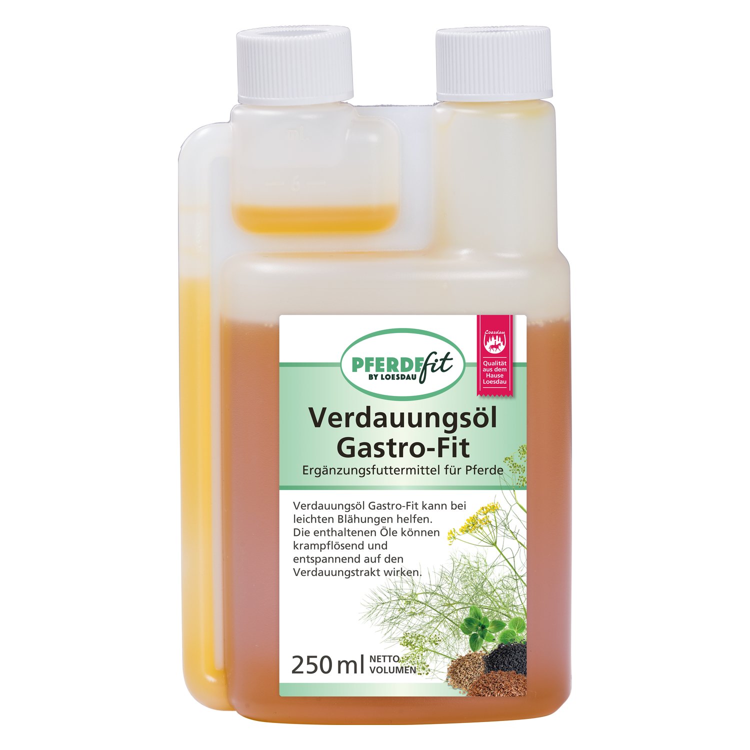 PFERDEfit by Loesdau Verdauungsöl Gastro-Fit  - 250 ml