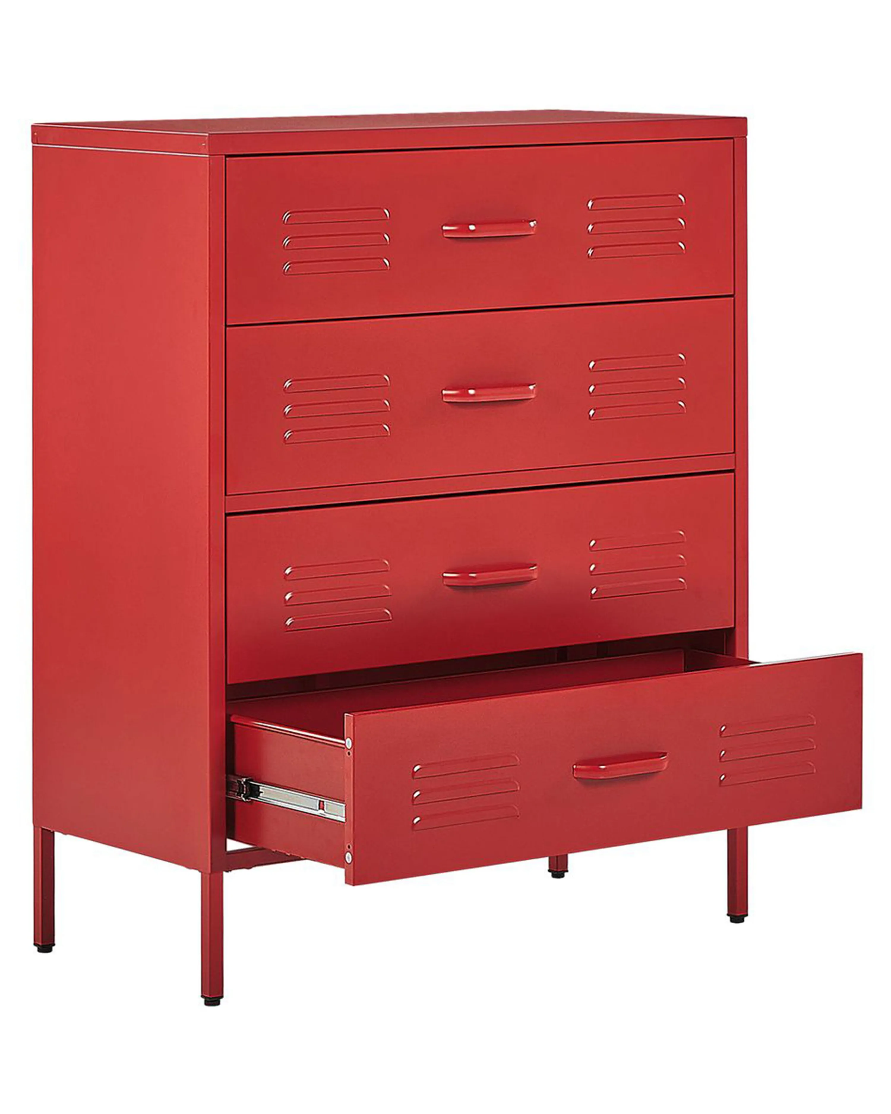Ladekast ENAGO Metaal Rood