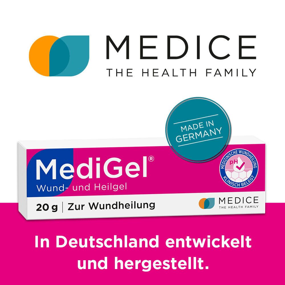 MediGel zur Wundheilung bei Kratzwunden & Schürfwunden