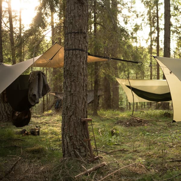 Hamac bivouac LESOVIK HEKSA MAYFLY GREEN