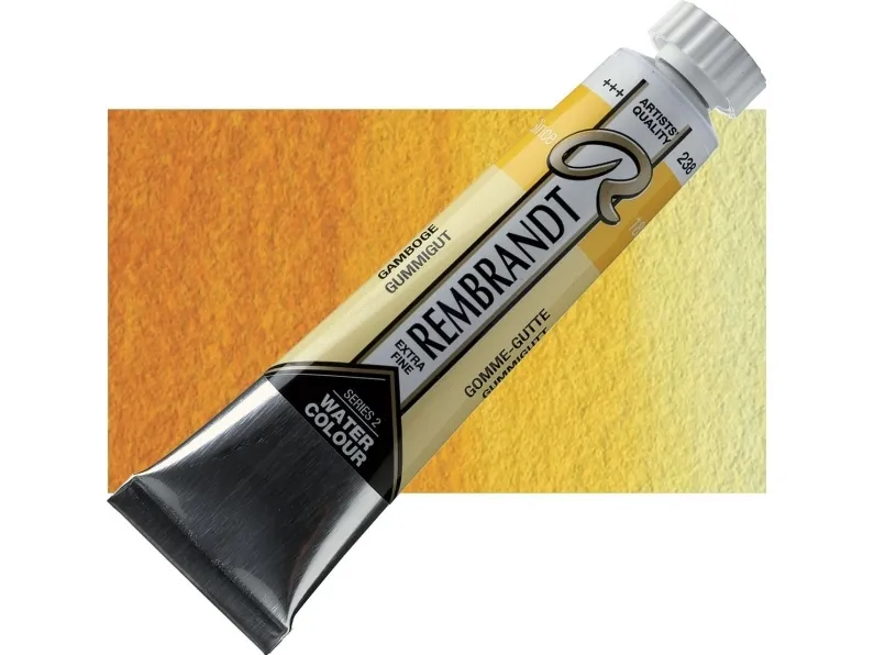 Rembrandt Watercolour Tube Gamboge 238