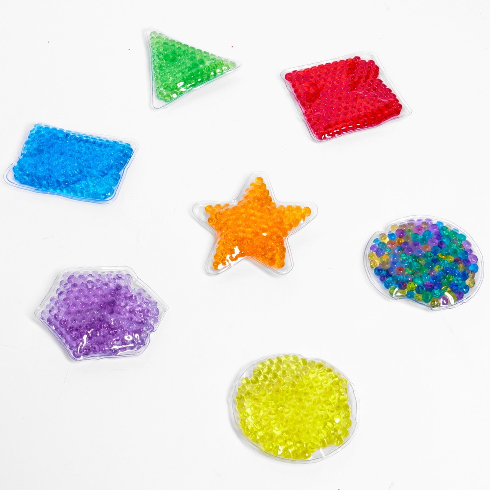 Toy Mania 7er-Pack sensorisches Formperlen-Set