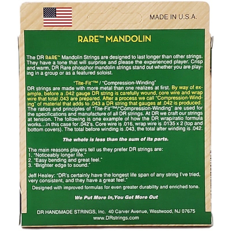 DR Strings MD-11 set snaren 11-40 voor mandoline