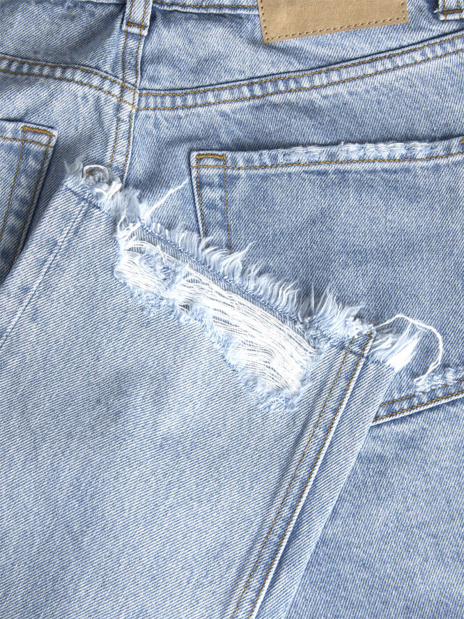 JJXX JXSEOUL STRAIGHT MW JEANS RR3003 BR Medium blue denim