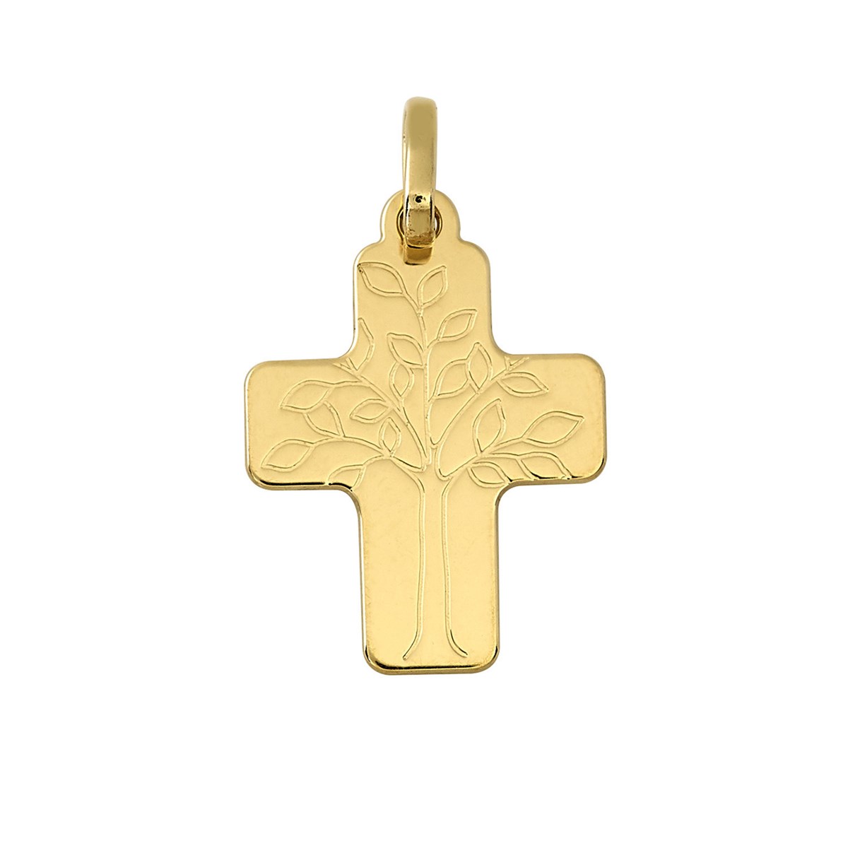 Pendentif Brillaxis croix arbre de vie