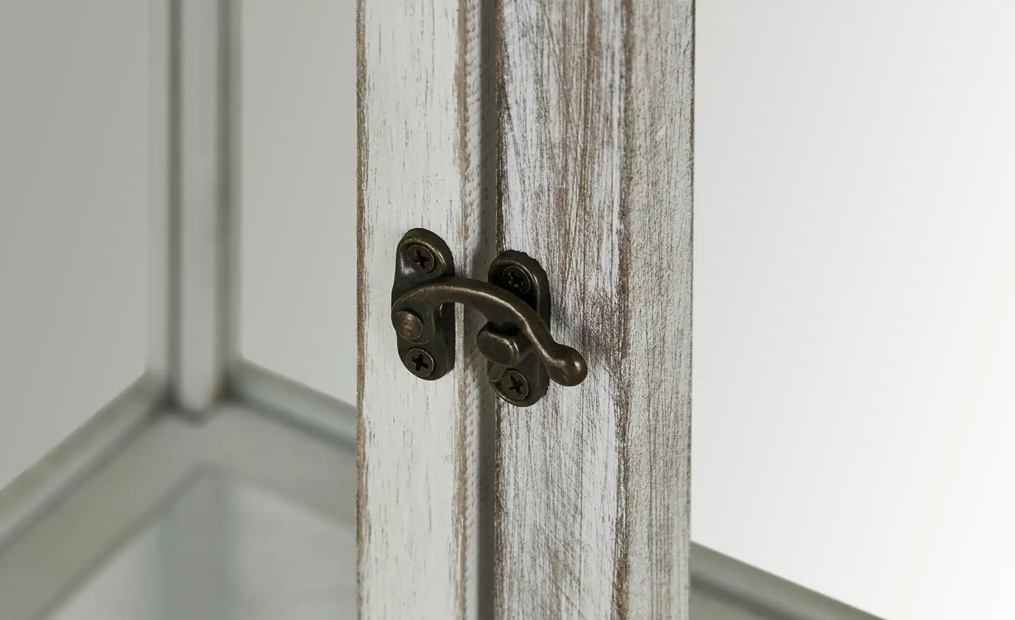 Holzlaterne mit Schubfach