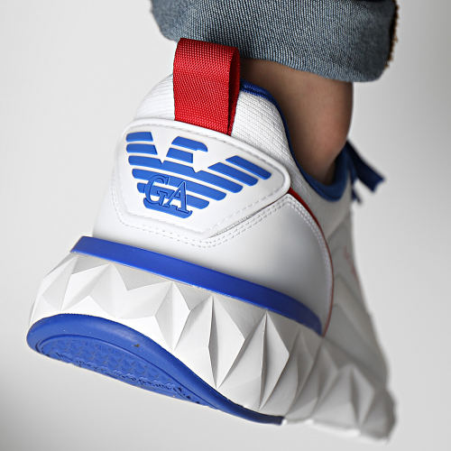 Baskets X8X106 XK262 White Racing Red Baltimora