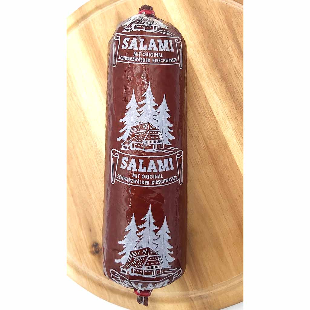 Schwarzwälder Kirschwasser Salami 350g MHD:15.3.25
