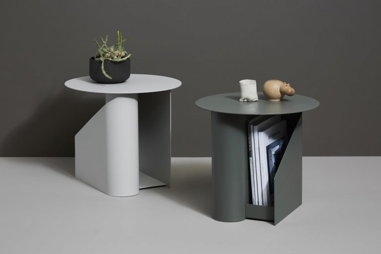 Woud Sentrum bijzettafel warm grey
