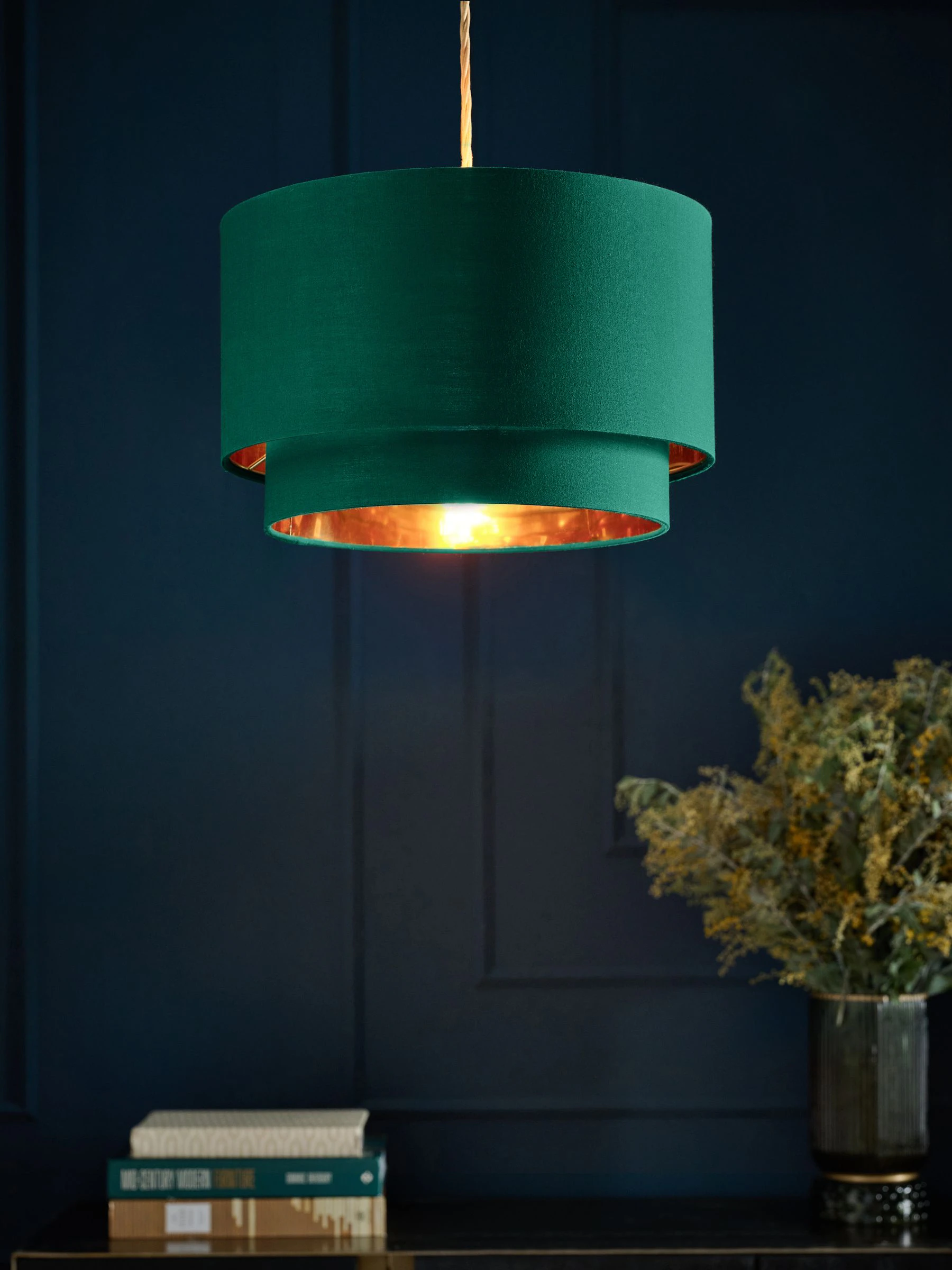 Rico plafondlamp met gemakkelijk te monteren kap