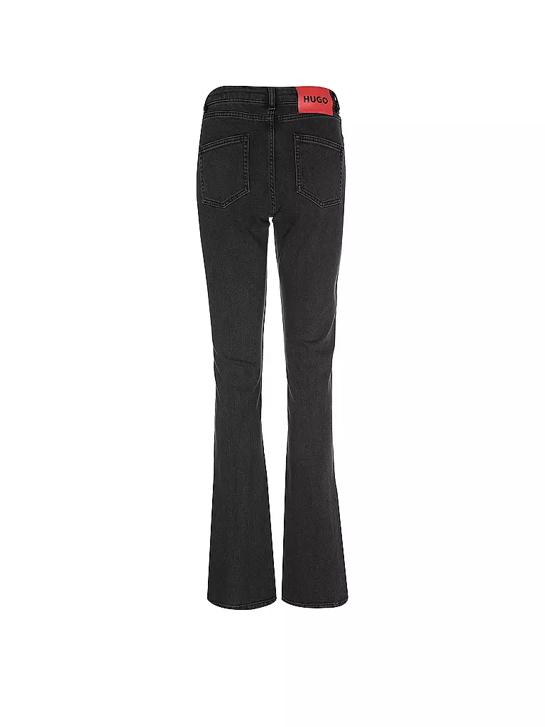 HUGO Jeans Boot Cut Fit GWENDOLYN grau