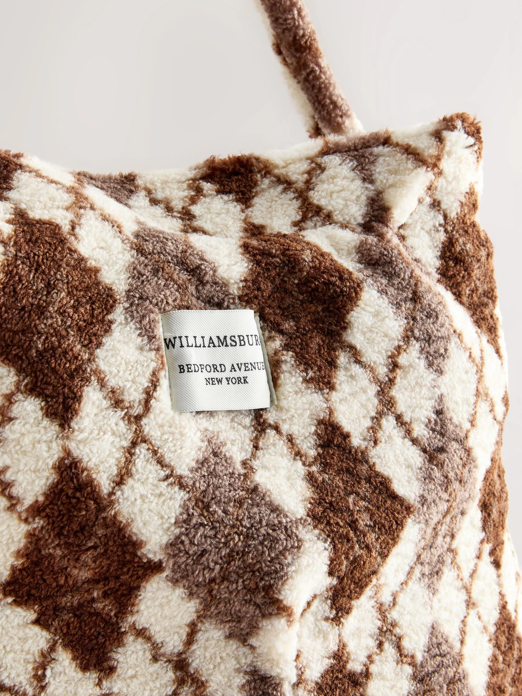 Chocoladebruin - Borg Argyle Shoulder Bag