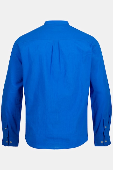 Hemd, Langarm, Crêpe-Qualität, Stehkragen, Modern Fit