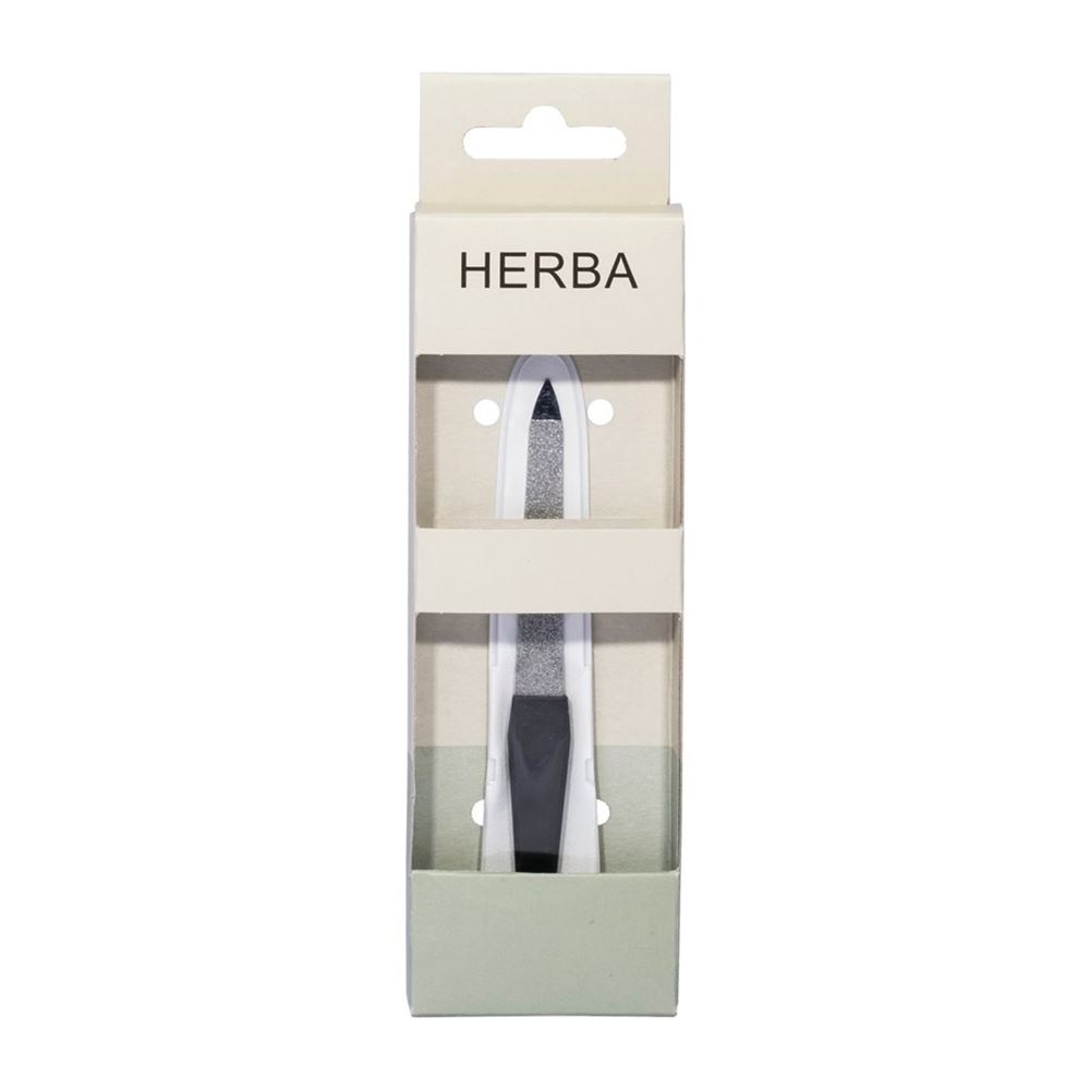 HERBA Saphir Nagelfeile 9cm verchromt 1 Stk